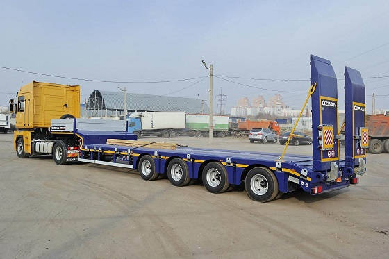 Трал для сухогруза и техники