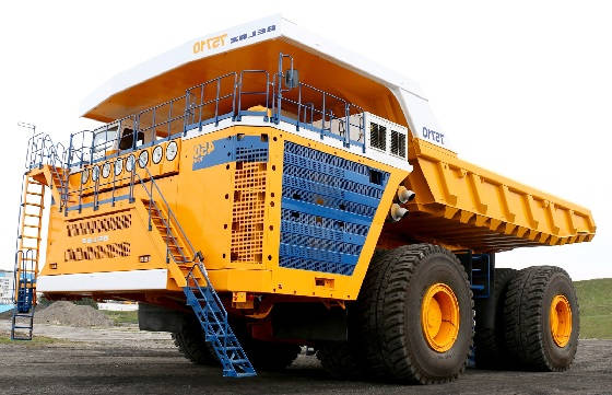 Как устроен Белаз 75710