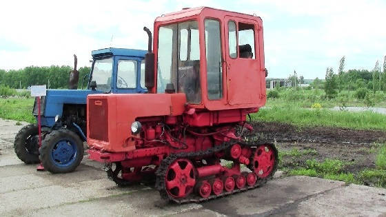 Трактор Т-70СМ на узких гусеницах