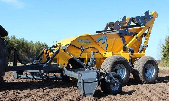 Камнеуборочная машина ELHO SCORPIO 550