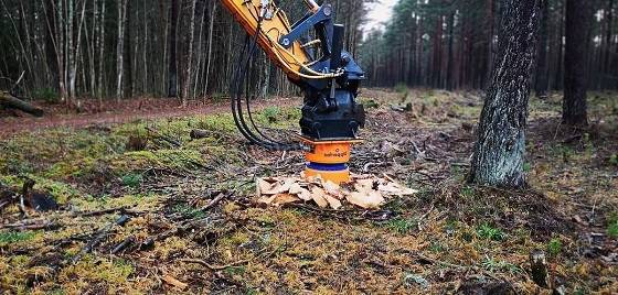 измельчитель пней для экскаватора Dipperfox