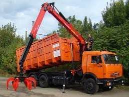 МАЗ Ломовоз с манипулятором Фасси