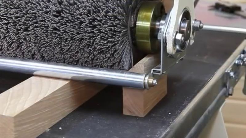 Барабан для браширования древесины