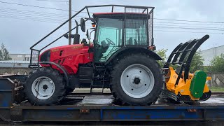 Беларус-1523B3 с мульчером SERRAT FX