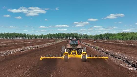 Как добывают фрезерный торф