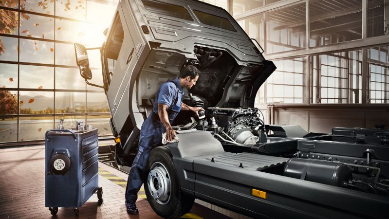 Ремонт грузовых автомобилей