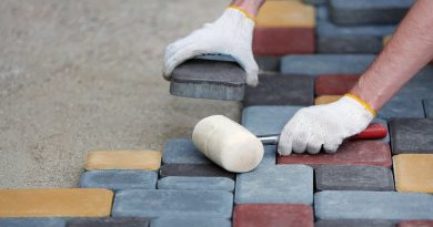 Укладка тротуарной плитки