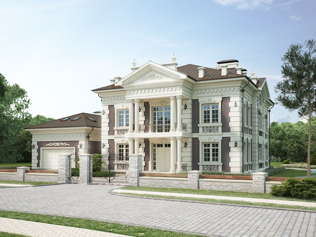дом в классическом стиле