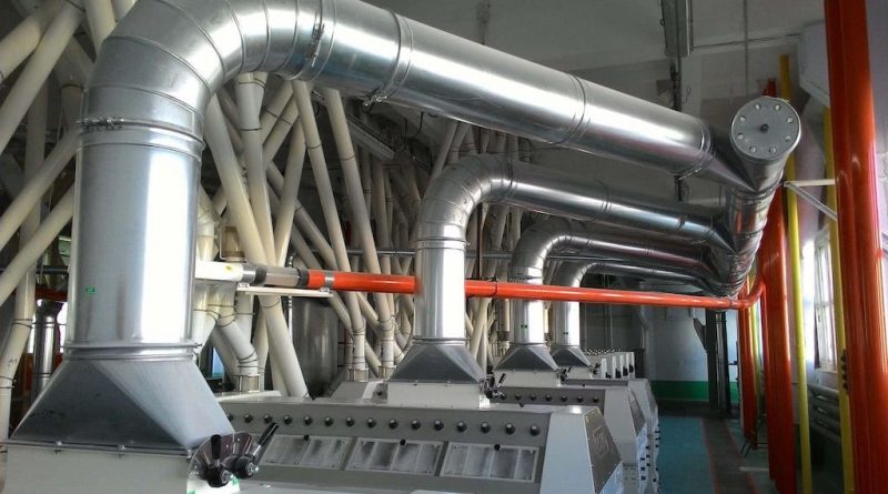Система вентиляции на производстве