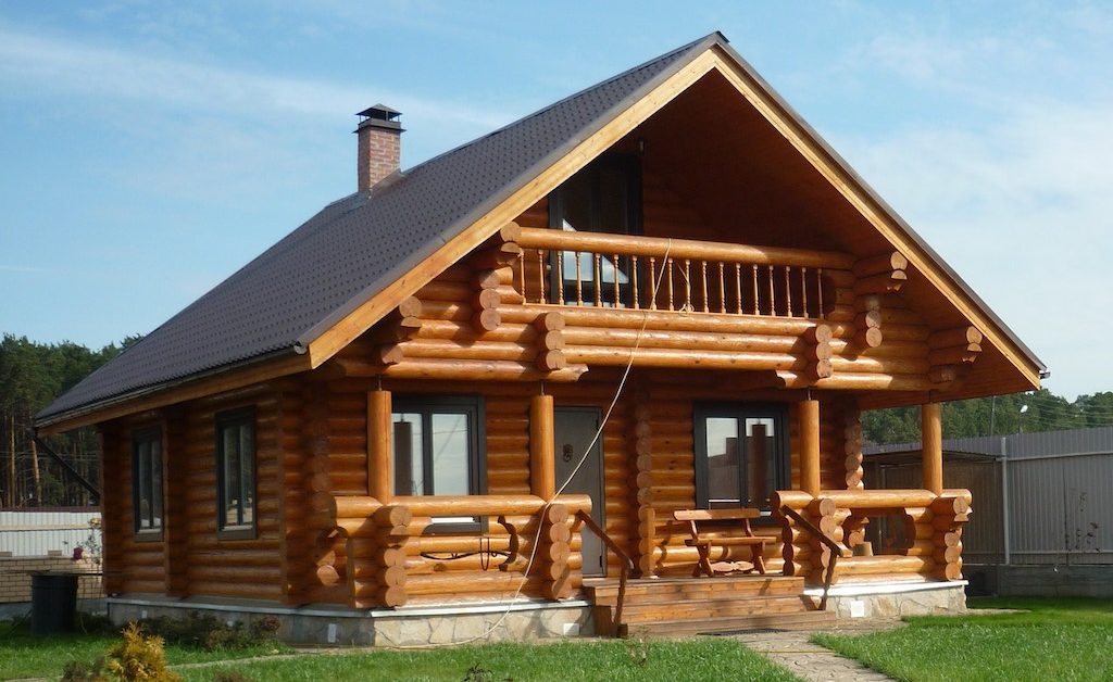 Жилые дома из бревна