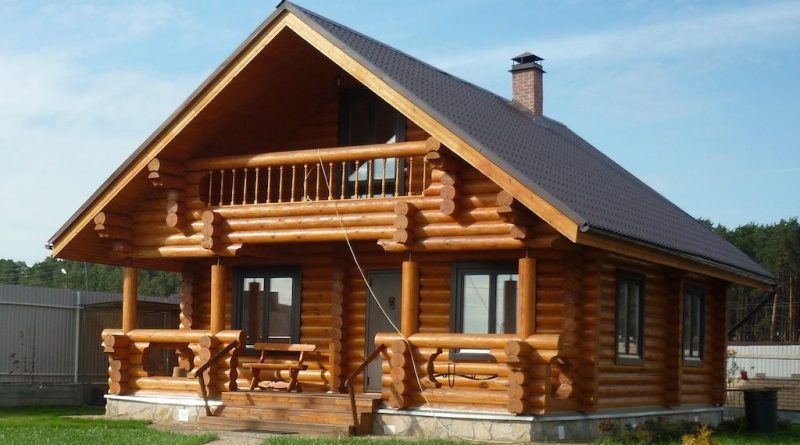 Жилые дома из бревна