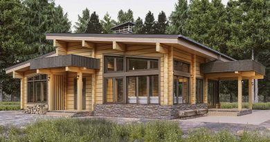 Дома из клеёного бруса