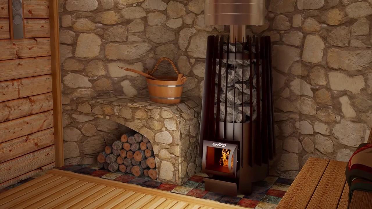 Печной уголок в бане