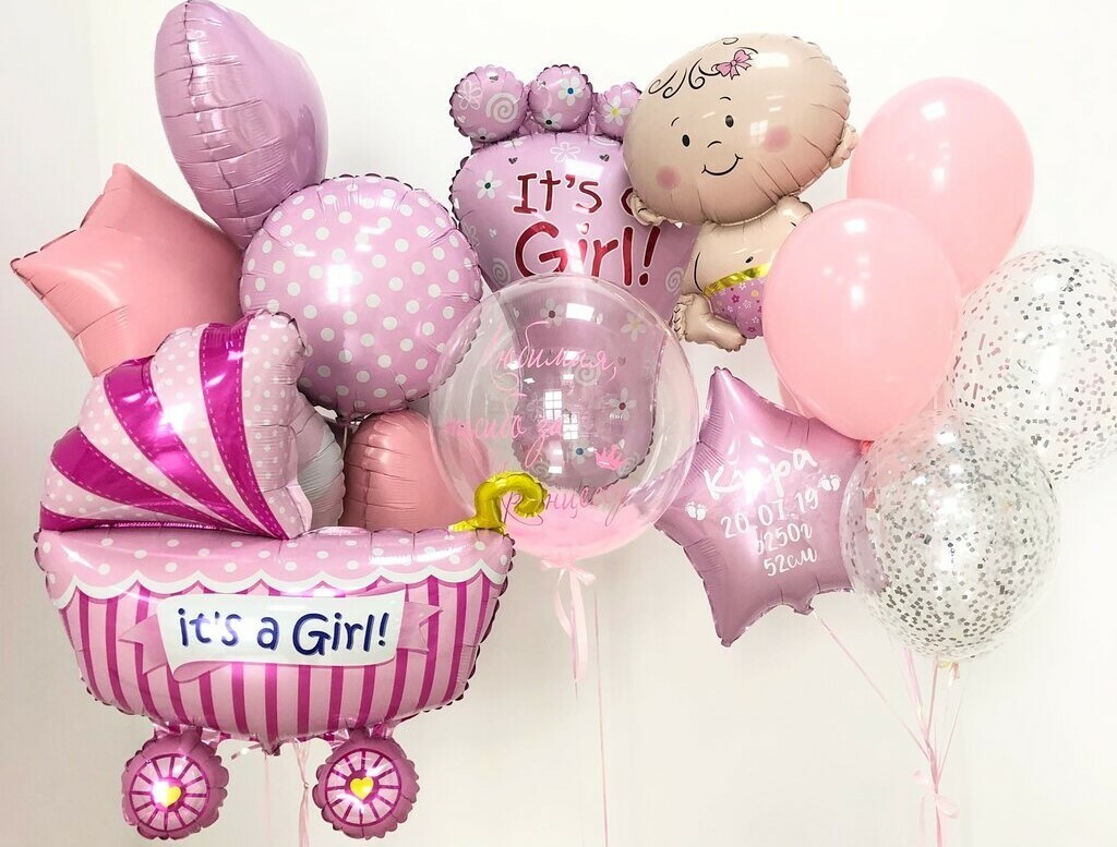 Воздушные шары для девочек Воздушные шары для девочек