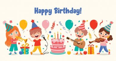 Организация празднования дня рождения ребёнка