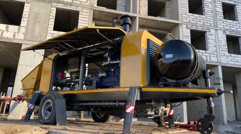 стационарный бетононасос