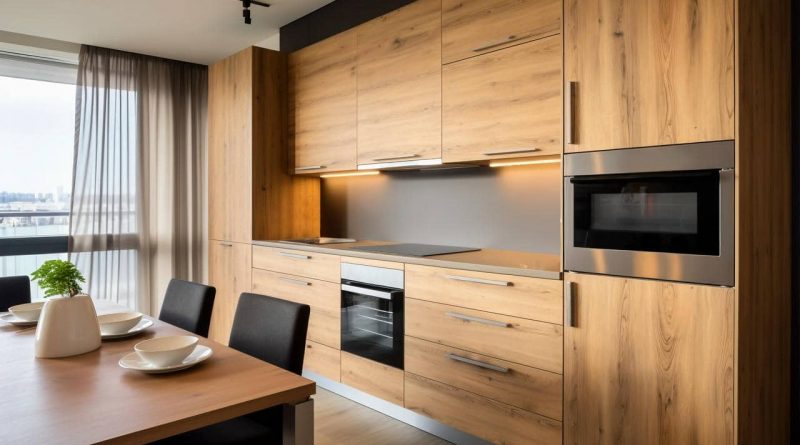 прямые кухни